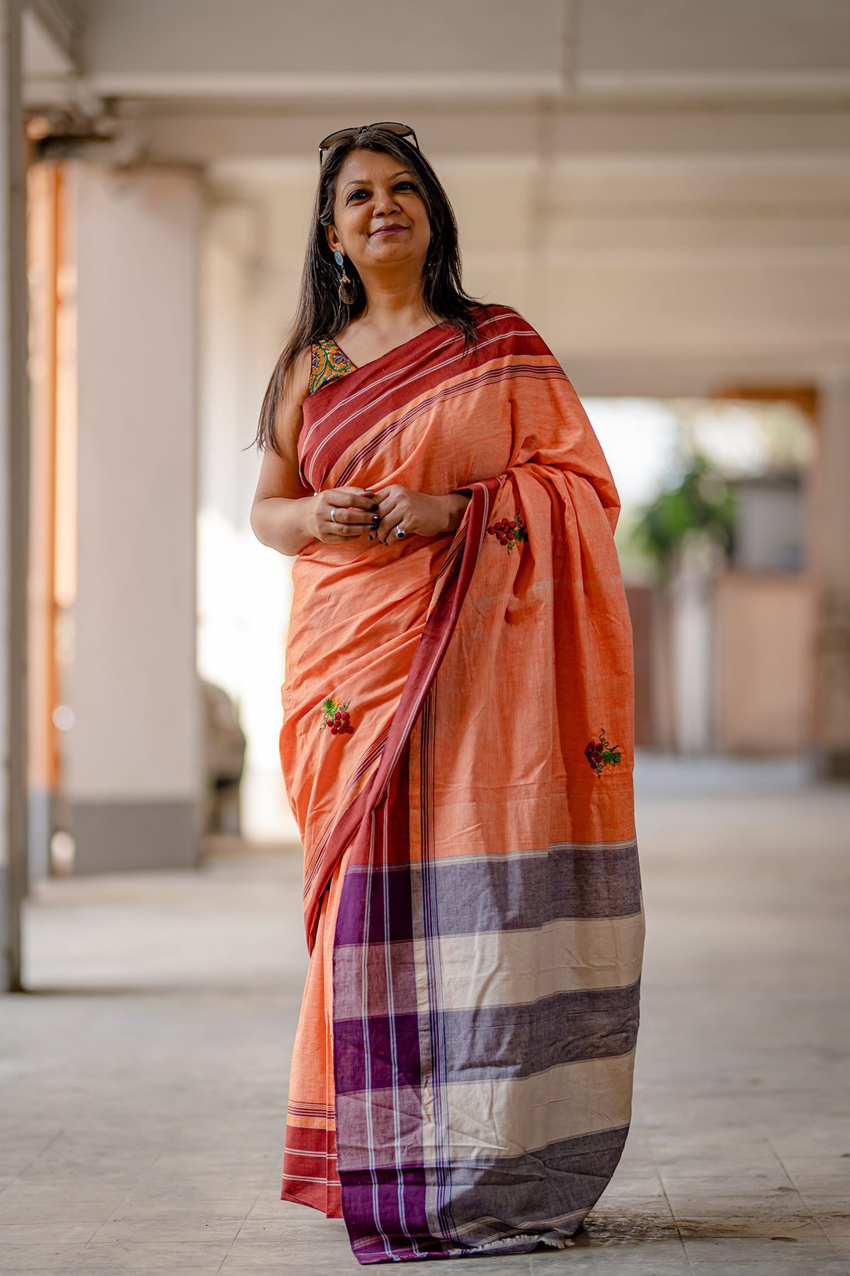 Satkrithi – South Cotton Saree – Samprada Fashions