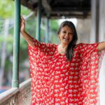 Snowflake cotton kaftan