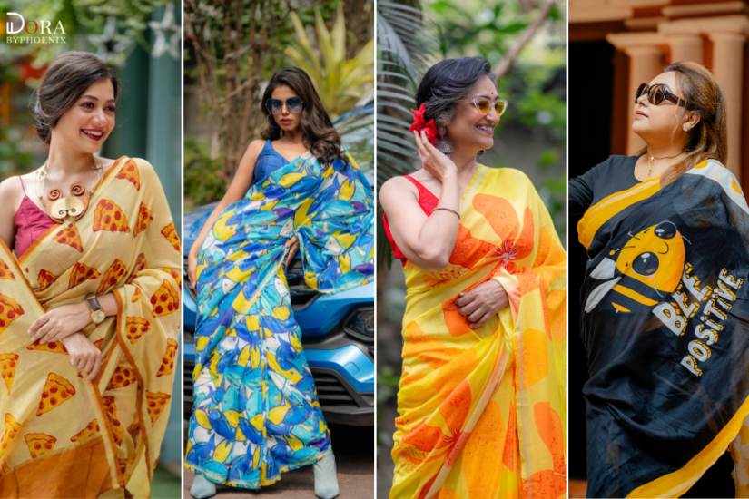 Festive Work Wear Sarees For The Ethnic Days Dora By Phoenix