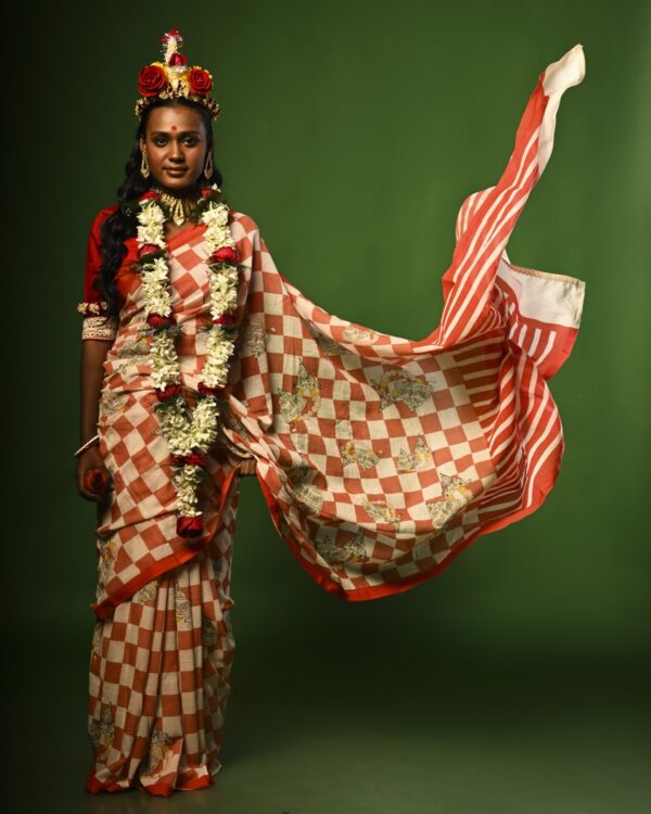 Biye Bari Digital Print on Pure Begumpur Cotton (1)