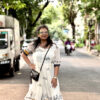 Calcutta Jama – Dhonekhali Cotton Dress WHITE (2)