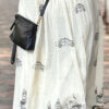 Calcutta Jama – Dhonekhali Cotton Dress WHITE (5)