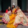 Gaye holud saree